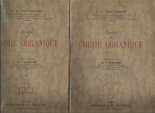 Traité de chimie organique - Tchitchibabine