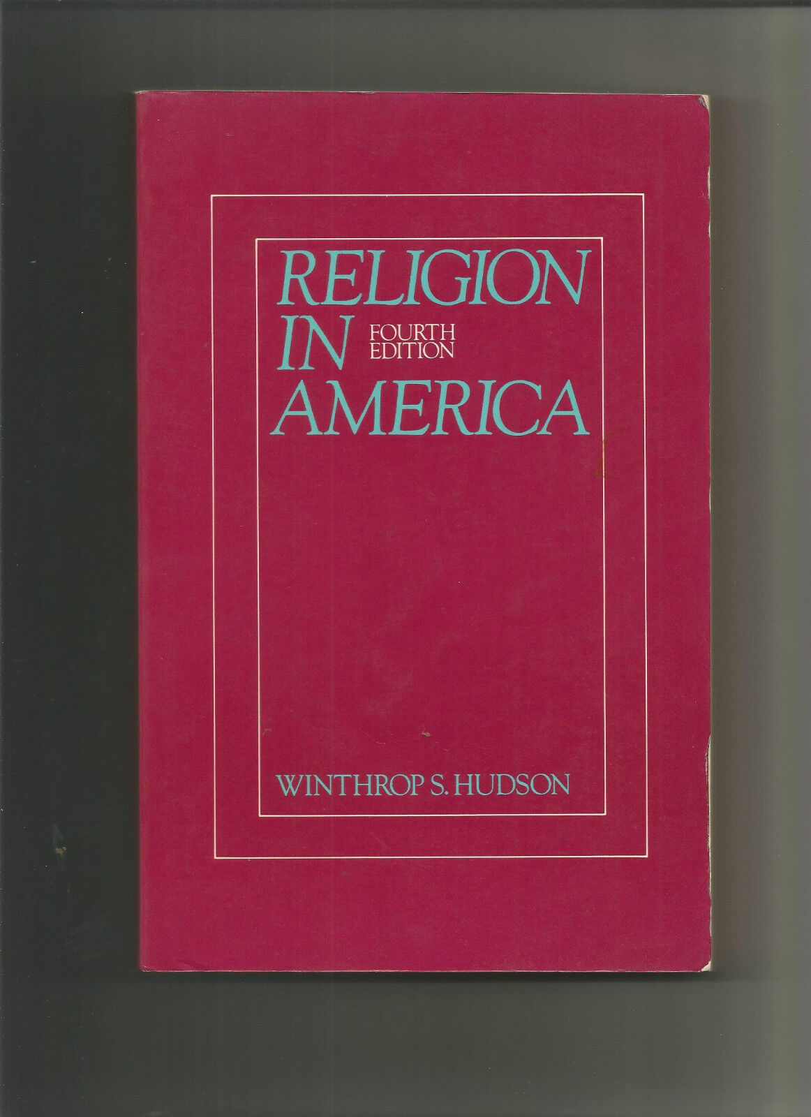 Religion in America  Winthrop SHudson