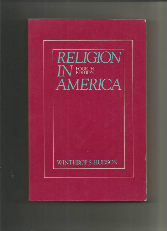 Religion in America  Winthrop SHudson