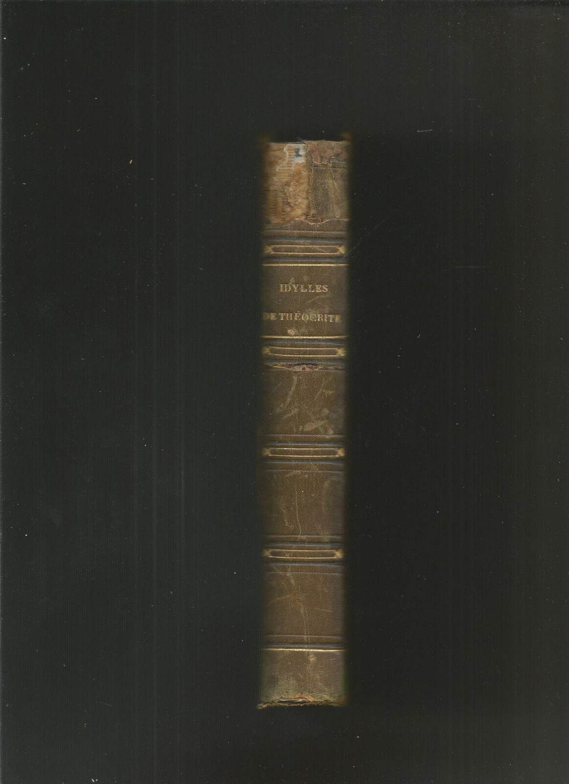 Les Idylles de Théocrite, traduites en vers français. Relié, 1833