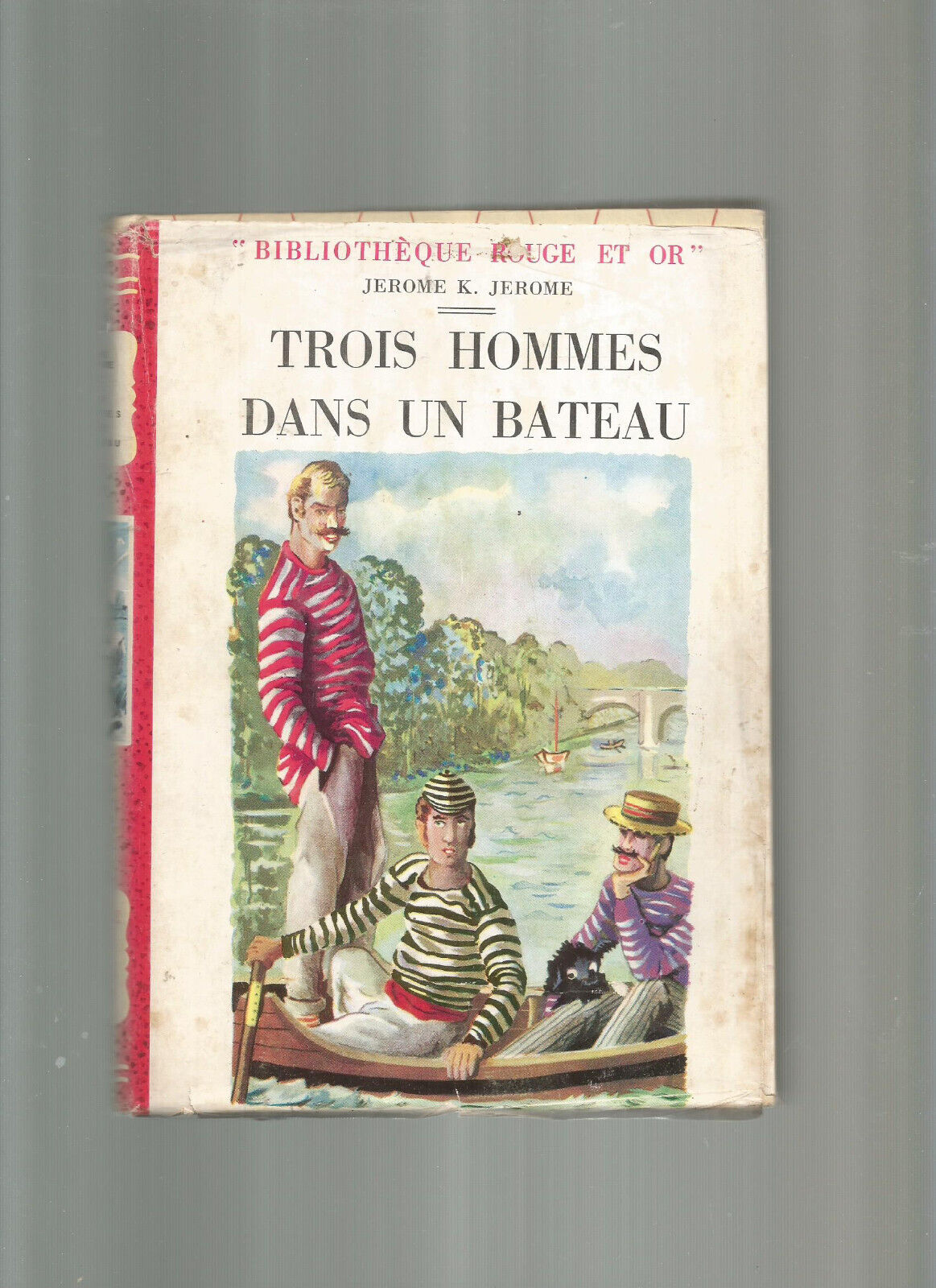 TROIS HOMMES DANS UN BATEAU