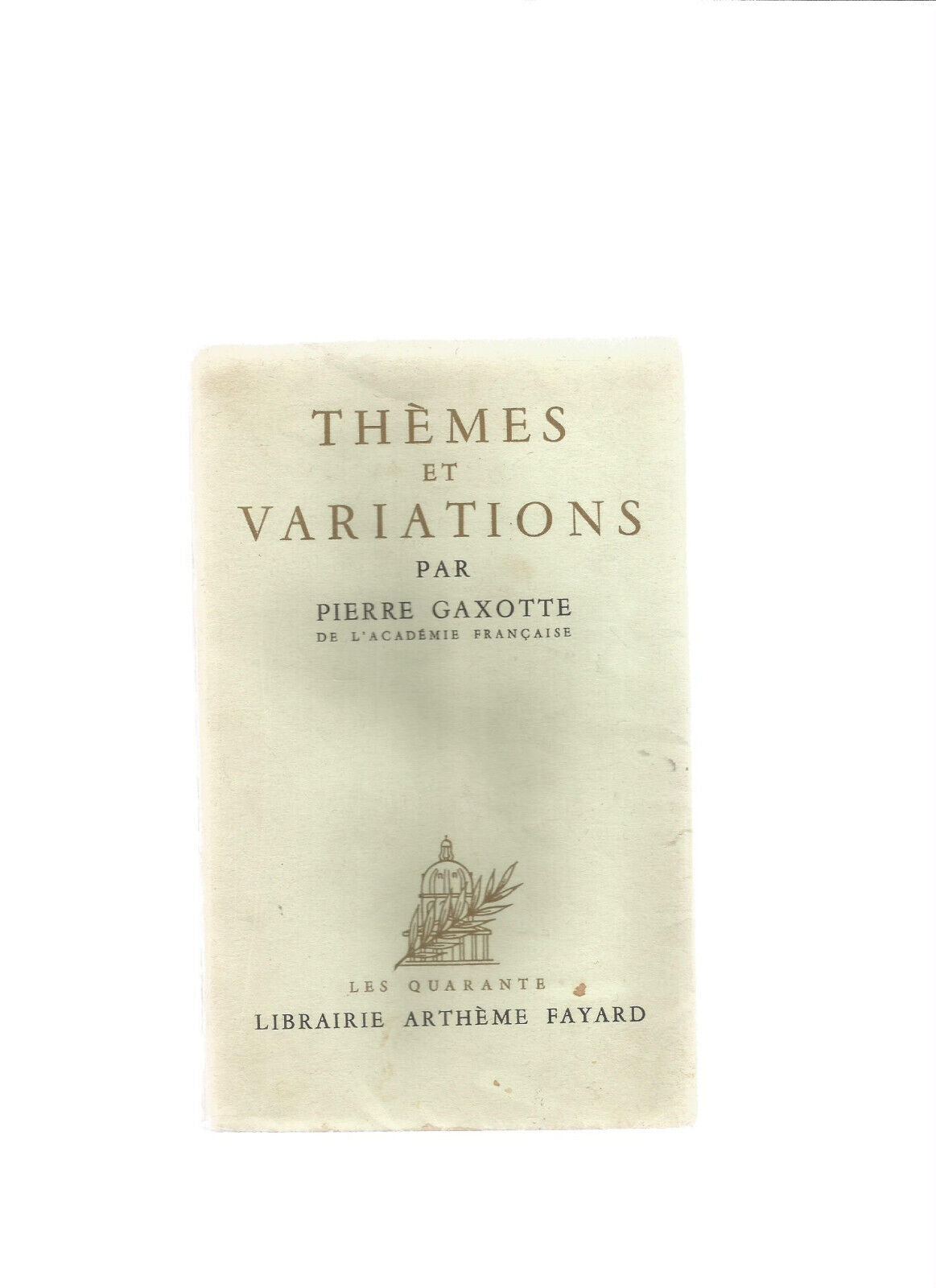 THEMES ET VARIATIONS