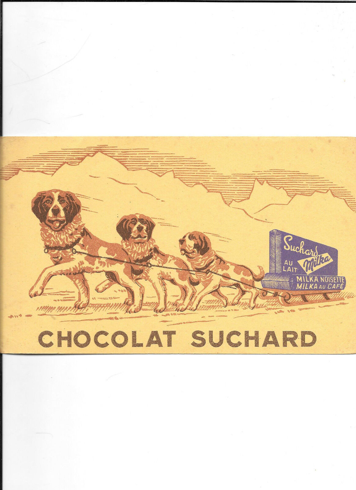 BUVARD CHOCOLAT SUCHARD