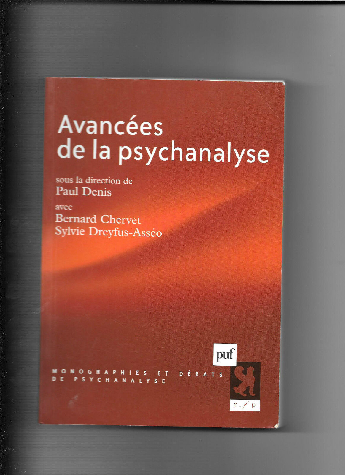 AVANCEES DE LA PSYCHANALYSE