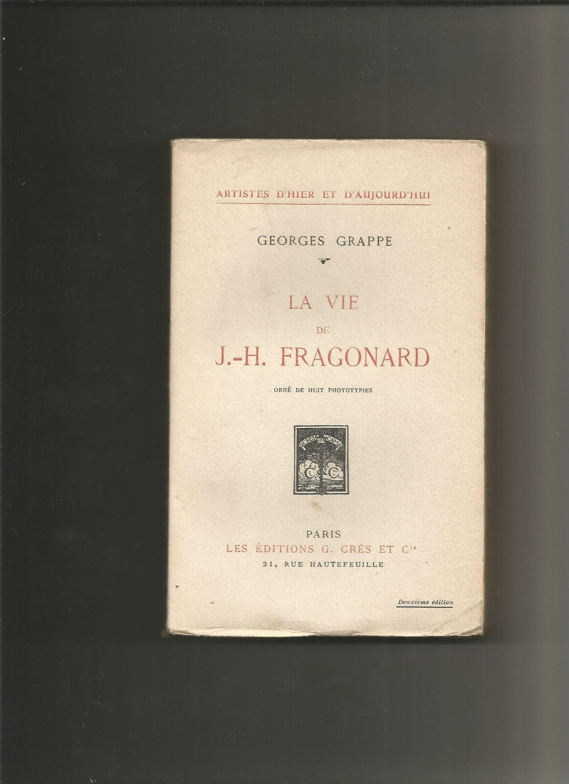 La vie de JH Fragonard  George Grappe