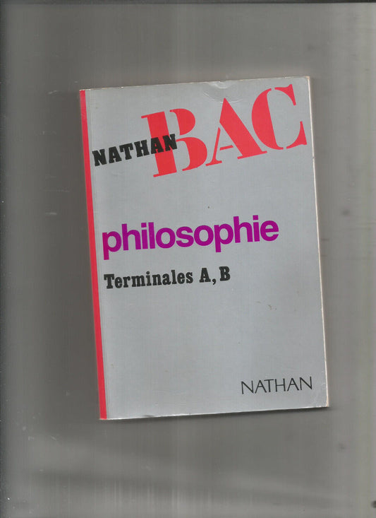 NATHAN BAC PHILOSOPHIE