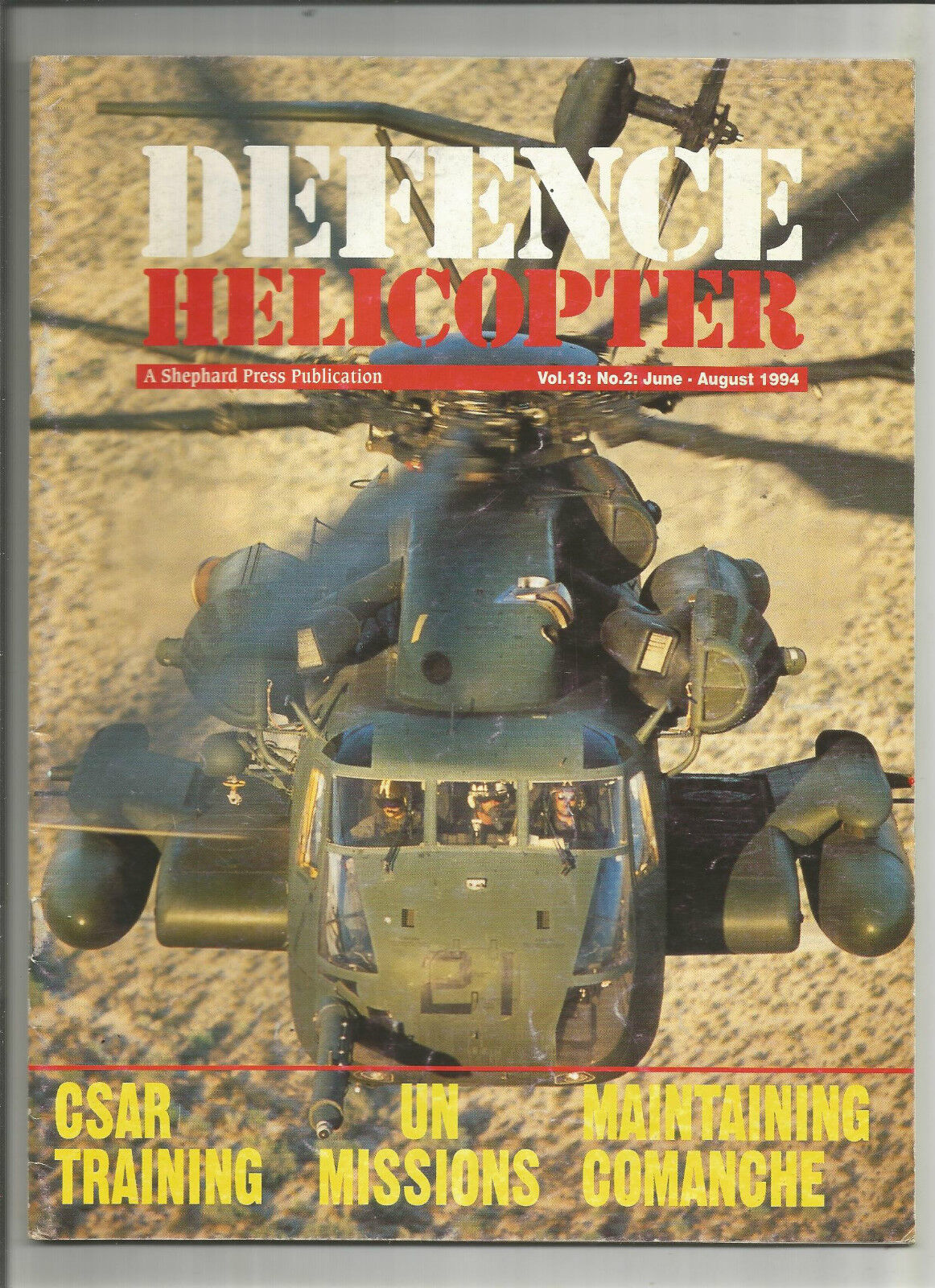 Defence hélicopter volume 13 Number 2