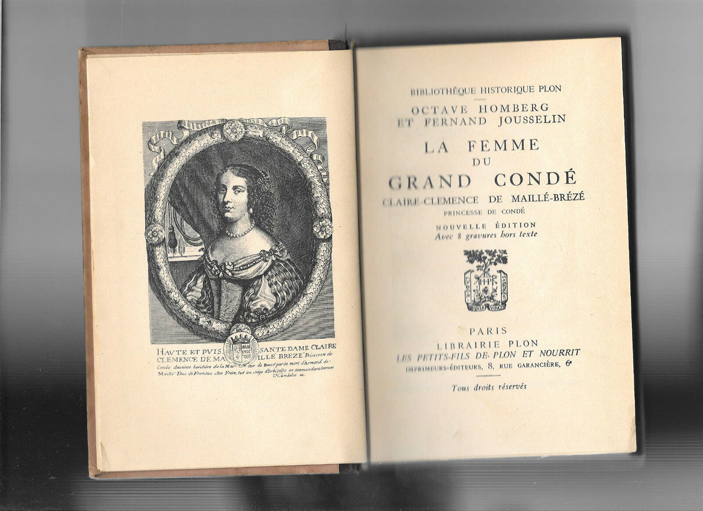 La femme du grand condé