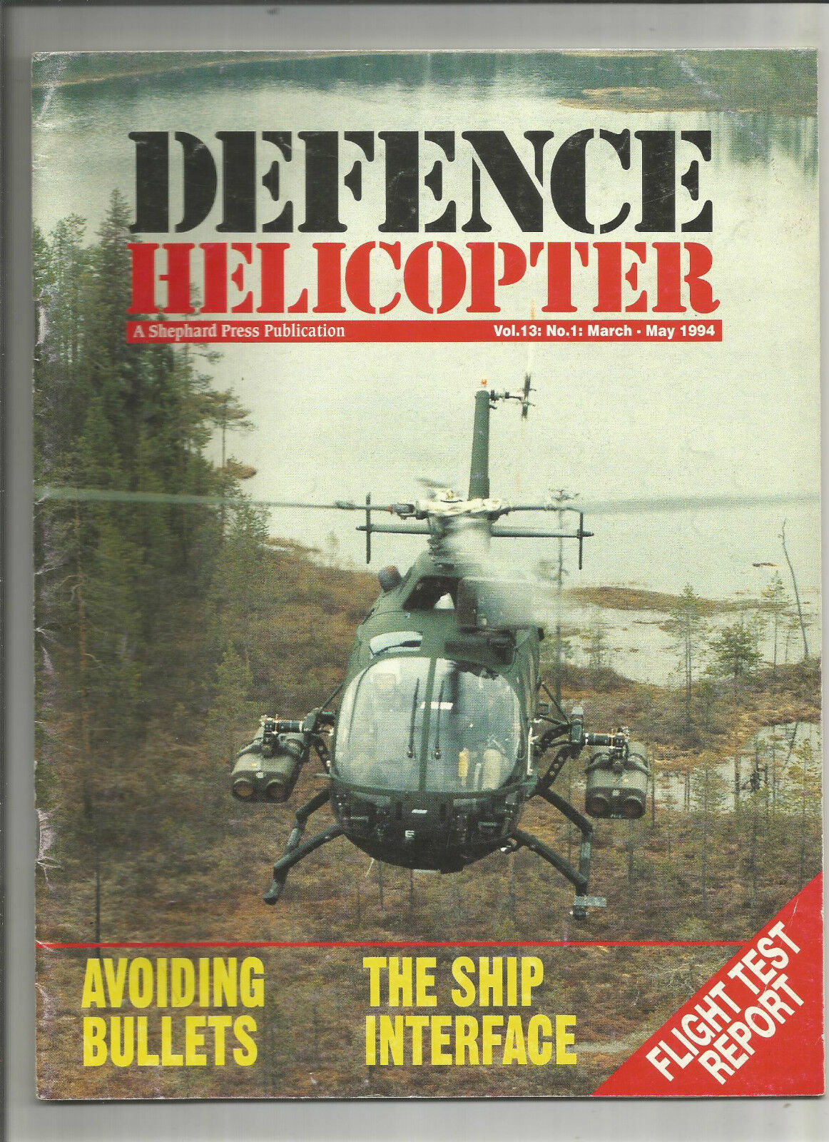 Defence hélicopter volume 13 Number 1