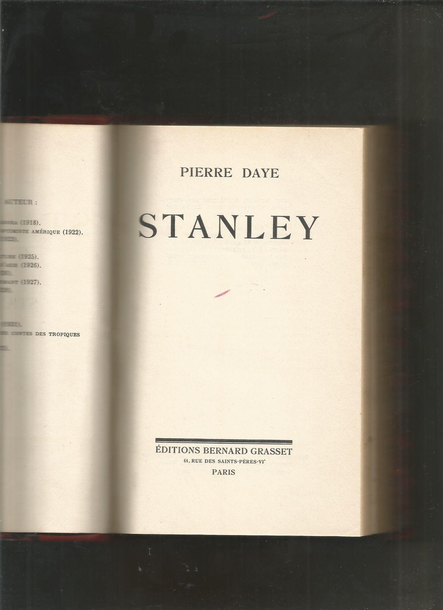 Stanley - Pierre Daye