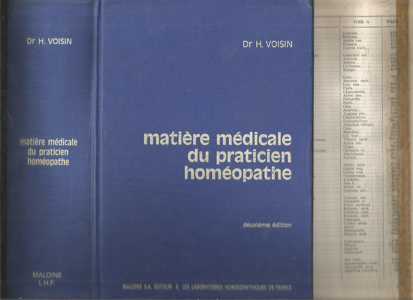 Matière médicale du praticien homéopathe