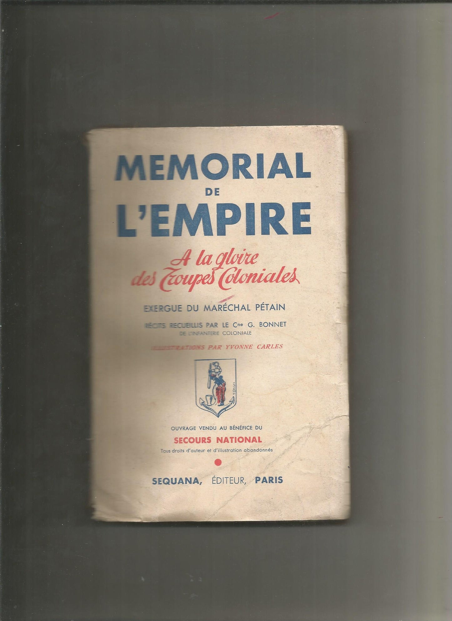 Mémorial de l'empire à la gloire des troupes coloniales