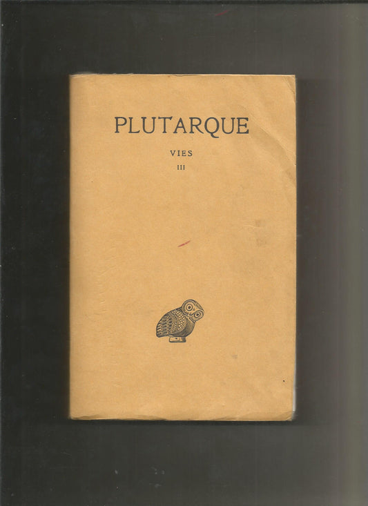 Plutarque - vies - Tome III