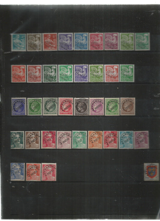 LOT DE TIMBRES DE FRANCE PREOBLITERES